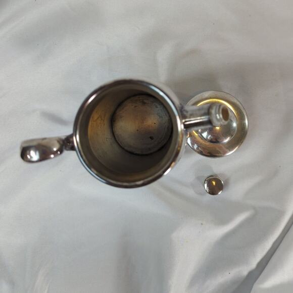 MCM Friedman Silver Company Silver Plated Individual Cocktail Shaker Complete - Picture 6 of 9